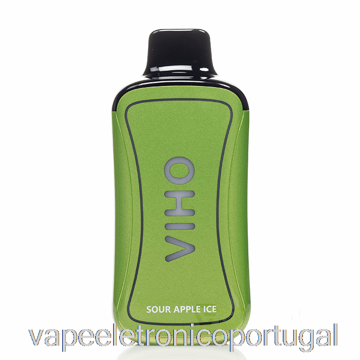 Vape Eletrônico Viho Supercharge 20000 Descartável Sour Apple Ice